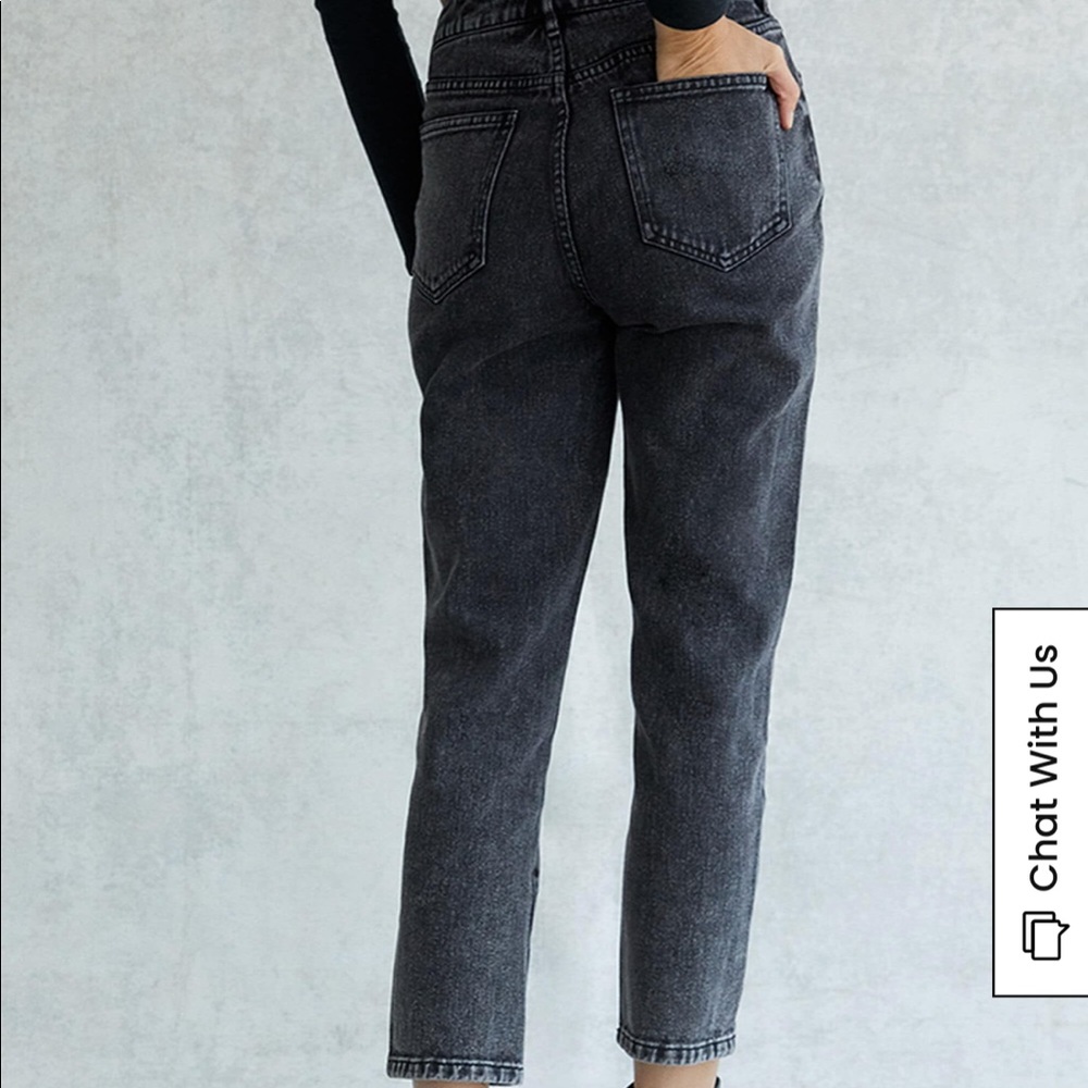 PacSun Black Mom Jeans - Picture 3 of 4